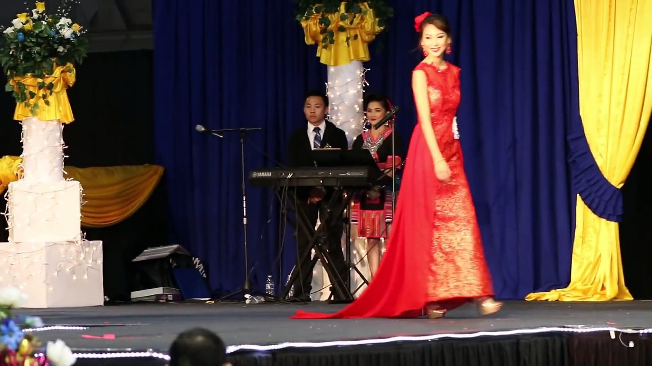Becky Vaj Platform - Sacramento Hmong New Year Pageant 2014-2015 Pageant