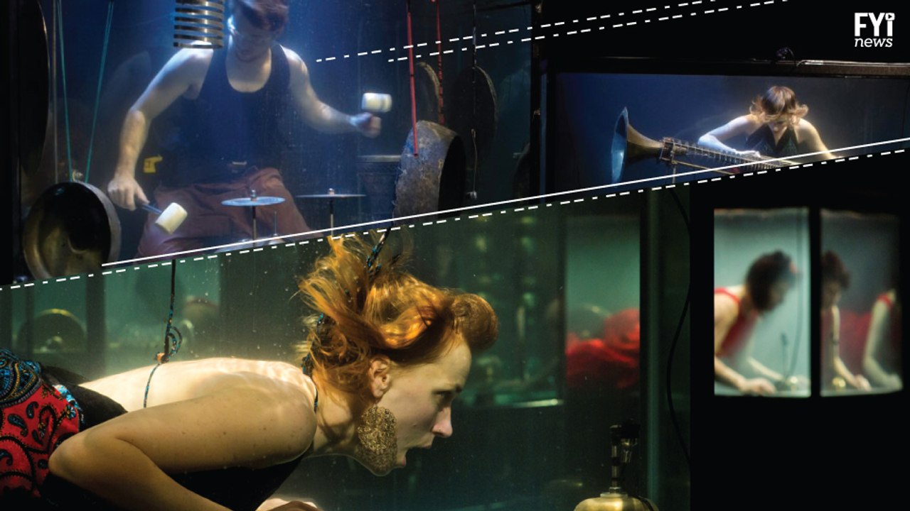 Between Music Plays Underwater Music