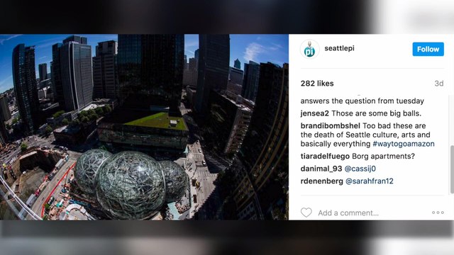 Why Are Amazon's Seattle Offices a Social Media Attraction?