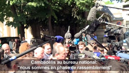 Cambadélis: "Nous sommes en phase de rassemblement"