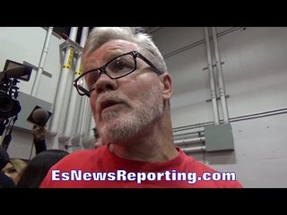 FREDDIE ROACH: "WE'RE HERE TO GET MAYWEATHER BACK ONE MORE TIME..."