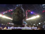 TERENCE CRAWFORD REVEALS HIS THOUGHTS ON MAYWEATHER ATTENDING PACQUIAO FIGHT; REACTS TO PACQUIAO WIN