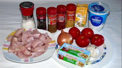 Cocina Hindú - Butter chicken -  Murgh makhani