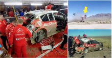 Mecânicos da Citroën repararam carro em 3 horas após capotar 14 vezes em acidente arrepiante