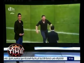 اكسترا تايم | شاهد .. الإيطالي جاتوزو يهين مساعدة أثناء المباراة