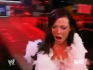 WWE RAW Candice Michelle vs Lita