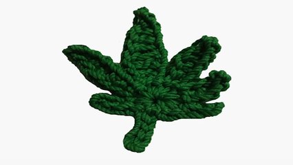 Cara Merajut Daun Enam Kelopak