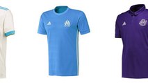 Les maillots de l'OM pour la saison 2017/2018