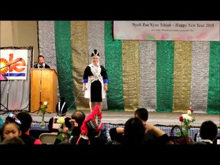 Paj Nra Muas Intro - Merced Hmong New Year 2014-2015 Pageant
