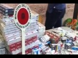 Napoli - Sigarette di contrabbando, sequestrato deposito in un appartamento (09.05.17)