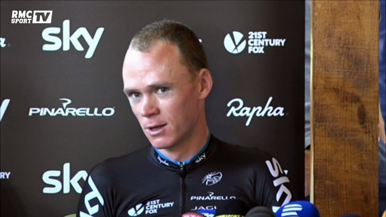 Chris Froome victime d’un accident