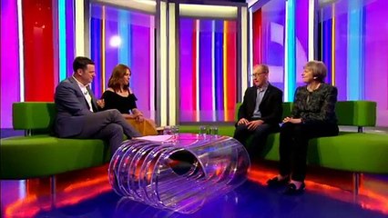 Theresa May & Philip Interview the one show