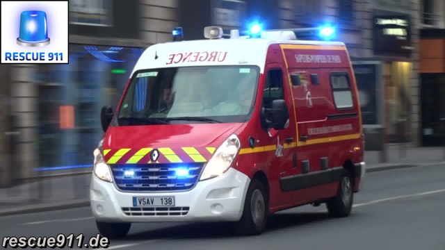 [Paris] VSAV BSPP (compilation)