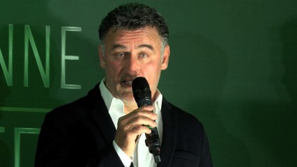 L'émotion de Christophe Galtier