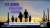 Valley churches hoping to help find homes for Arizona foster children