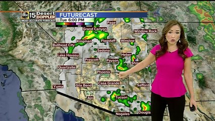 Slight rain chances continue