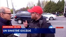 Un homme qui voulait aider les sinistrés se fait arrêter en direct!