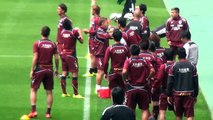 20151107 ヴィッセル神戸vs松本山雅FC ウォーミングアップ