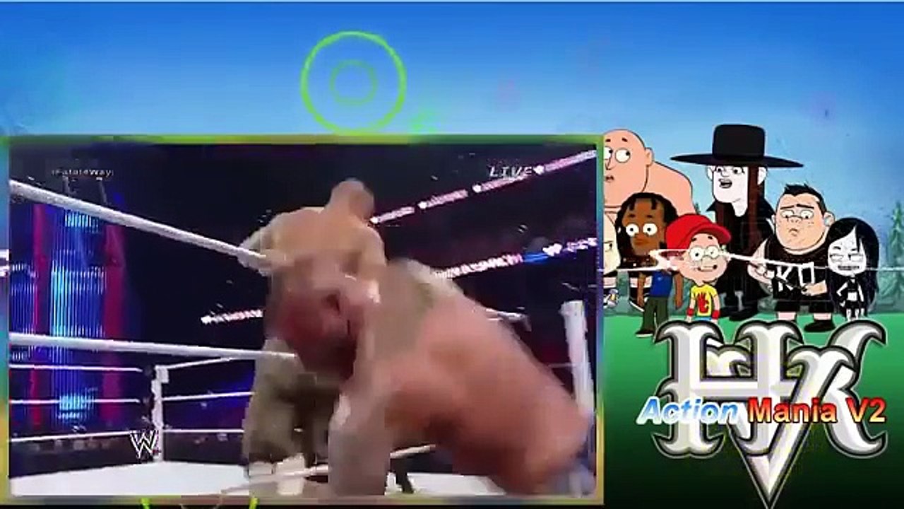 WWE John Cena vs Roman Reigns   Full Match Royal Rumble 2016 HD