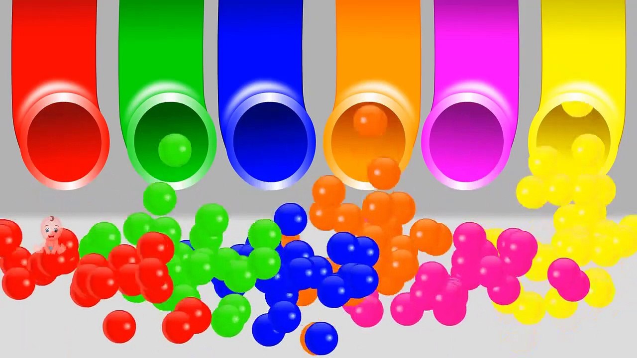 Learning Numbers and Colors for Children with Candy Ball Surpise Eggs _ Colors & Numbers Collection-VP0h