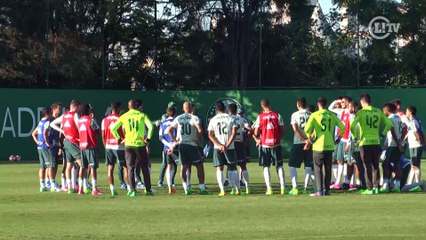 Cuca comanda primeiro treino em retorno ao Palmeiras. Assista!