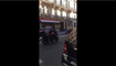 Un témoin filme les braqueurs de l'horlogerie de luxe à Paris.
