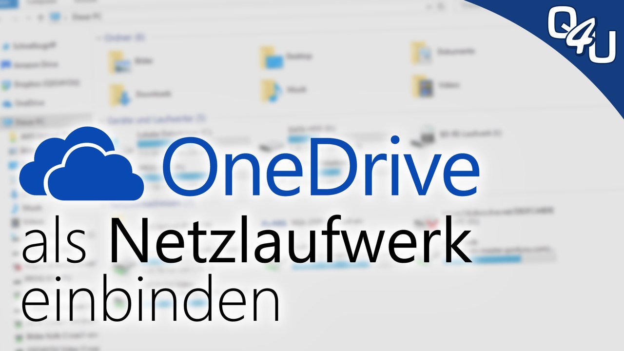Onedrive als windows netzlaufwerk einbinden | qso4you tech