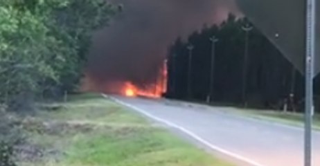 Nearly 700 Firefighters Battling West Mims Wildfire