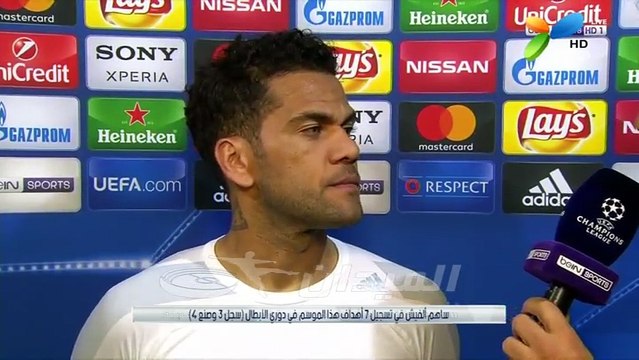 Declarations de D.Alves après le match v ASM 09/05/2017