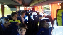 U11 et U13 en direction du Stadium