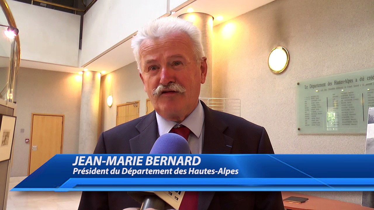 Hautes-Alpes : Jean-Marie Bernard se prononce sur la démission de Christian  Estrosi - Vidéo Dailymotion