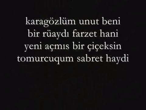 Arsiz Bela - Kara Gözlüm ♥ - Sarki Sözlü