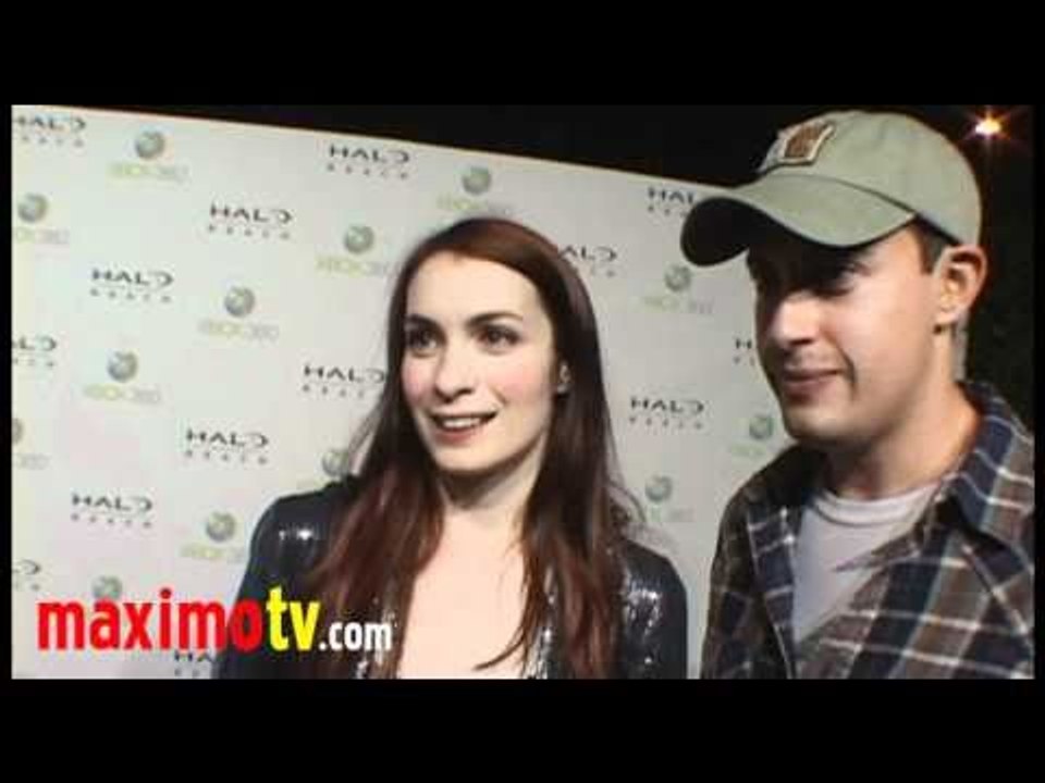 FELICIA DAY Interview at XBOX 360 Launch of HALO: REACH