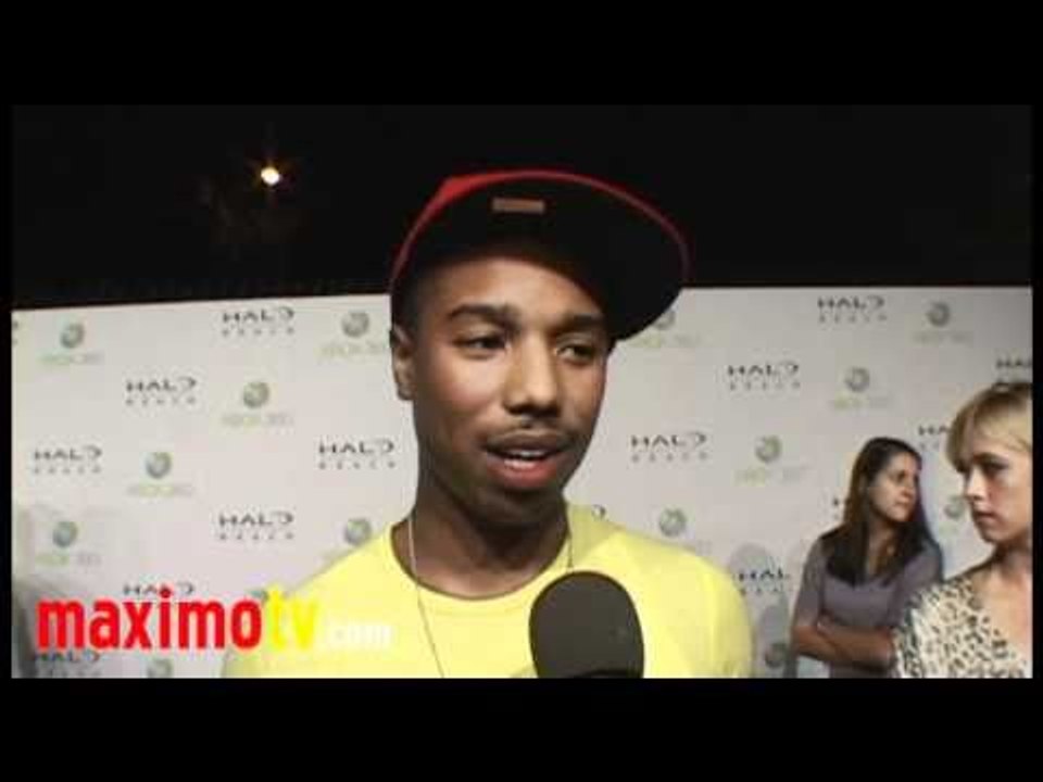 MICHAEL B JORDAN Interview at XBOX 360 Launch of HALO: REACH