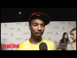MICHAEL B JORDAN Interview at XBOX 360 Launch of HALO: REACH