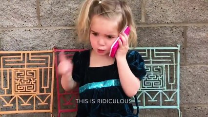 طفلة لم تتجاوز السنتين تنهي علاقتها بصديقها الذي خانها مع اخرى