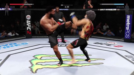 Daily Knockout Of The Day! # 1 -EA UFC® 2 Ultimate Team | Mihran Khan Tko's Old Grey Puff