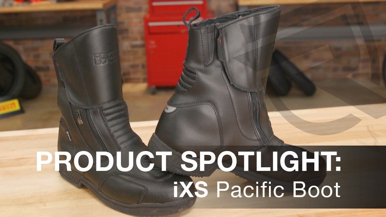 iXS Pacific Motorcycle Boots Product Spotlight Video | Riders Domain