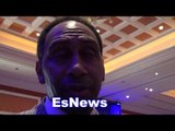 STEPHEN A SMITH HUGE FAN OF ERROL SPENCE EsNews Boxing