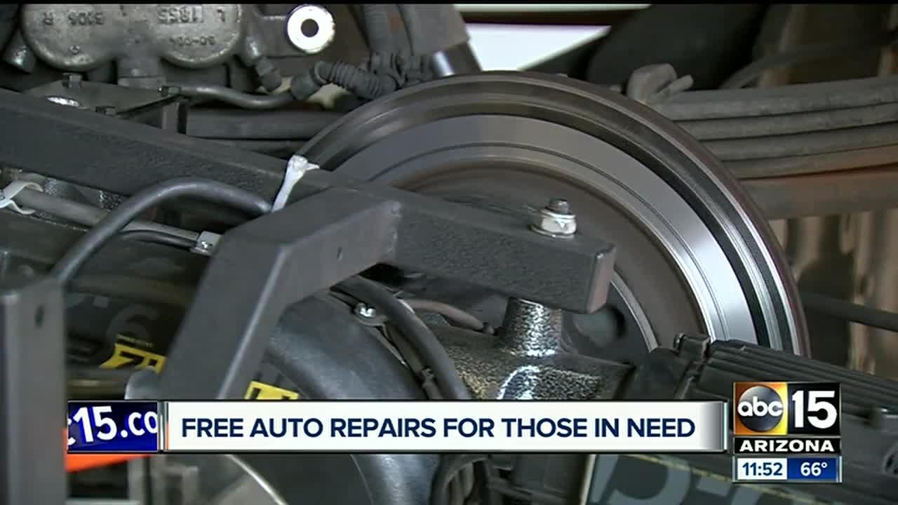 Free auto repairs for those in need