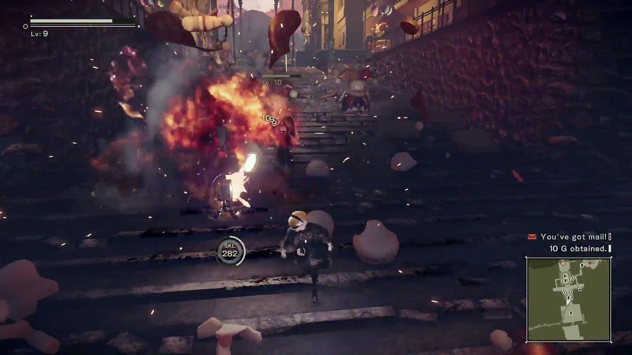 NIER AUTOMATA FIRST TIME PLAYTHROUGH PART 12 BOSS BATTLE