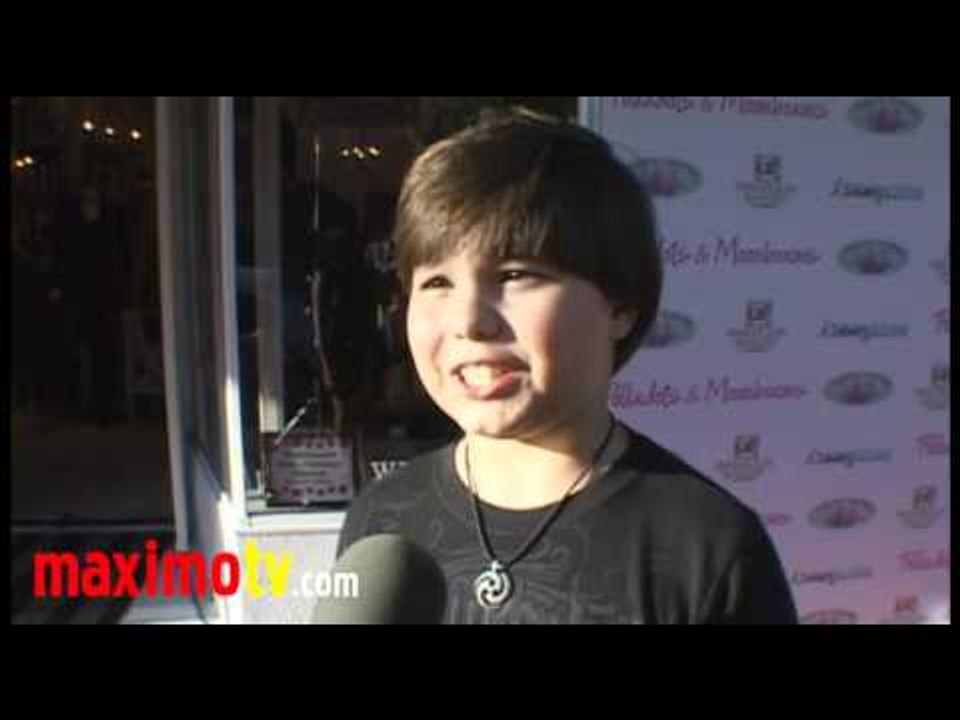 Zach Callison Interview at "Children Of The Night" Charity Event August 31, 2010