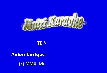 Almas gemelas - El Trono de Mexico (Karaoke)