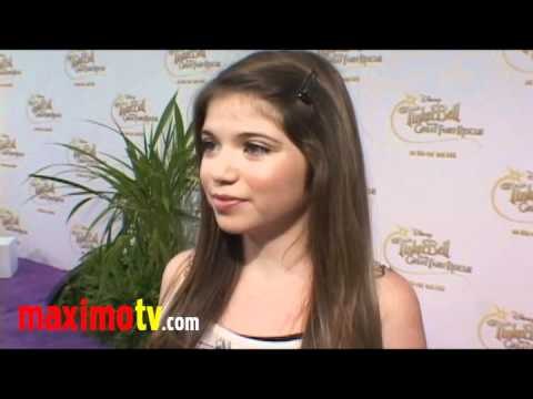 Jadin Gould Interview at Tinker Bell And The Great Fairy Rescue Premiere