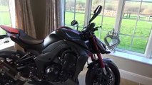 My 2016 Kawasaki Z1000 Sugomi ABS is n kitchen.