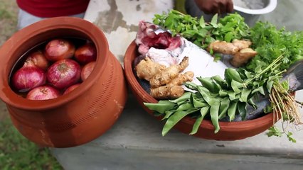 Fish Curry - Cooking an full Fish - Country Foods