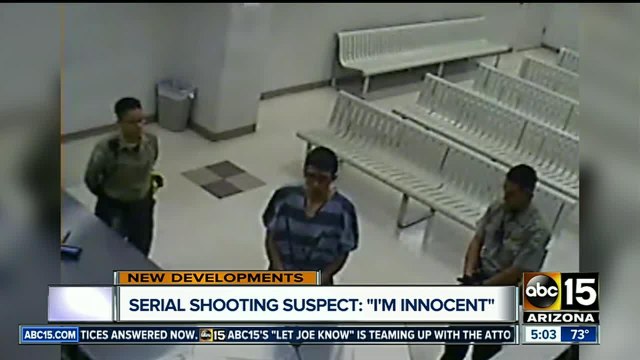 Suspected Valley serial killer appears in court