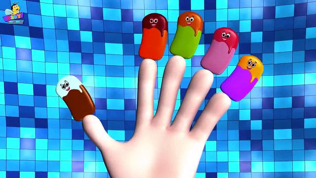 Finger Family Candy Ice Cream Family _ Finger Family Songs _