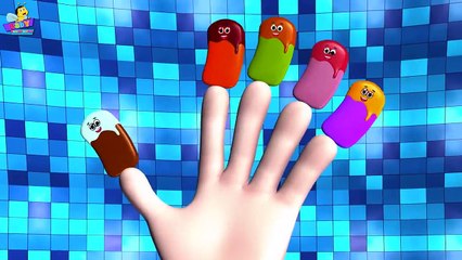 Finger Family Candy Ice Cream Family _ Finger Family Songs _