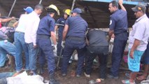 Cuatro muertos y 45 heridos deja vuelco de camión en el noroeste de Nicaragua